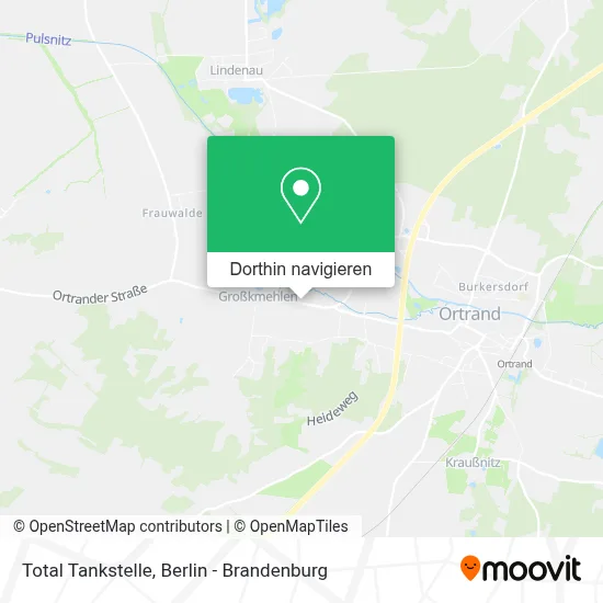 Total Tankstelle Karte