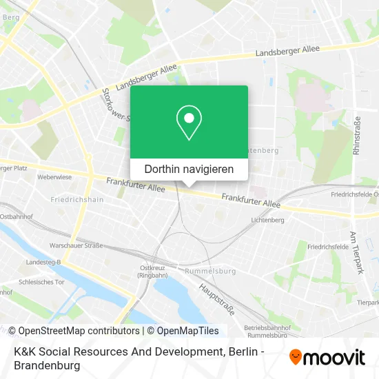 K&K Social Resources And Development Karte
