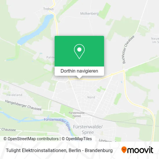 Tulight Elektroinstallationen Karte