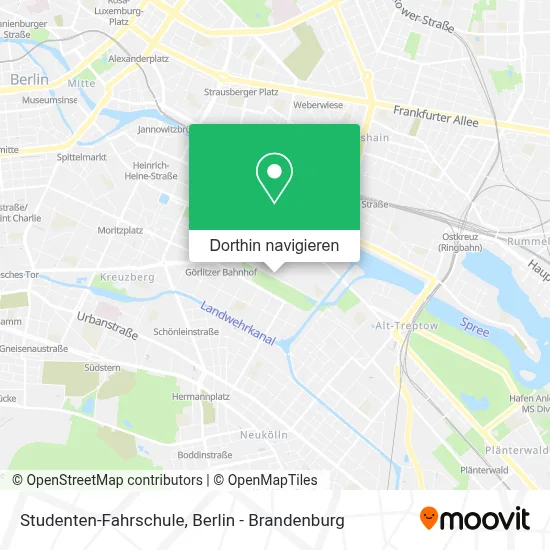 Studenten-Fahrschule Karte