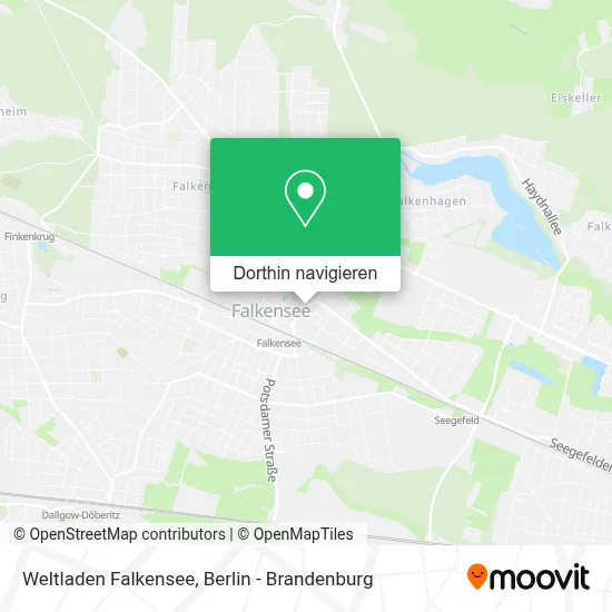 Weltladen Falkensee Karte