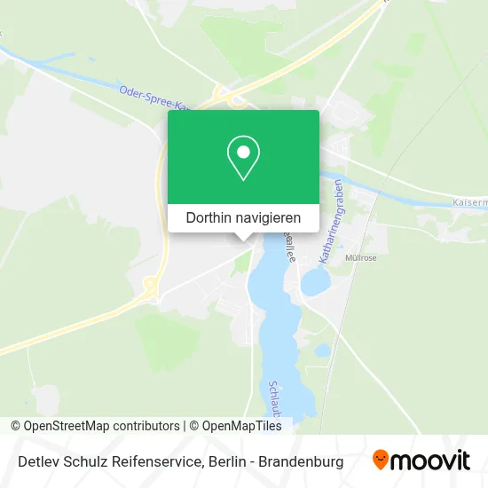 Detlev Schulz Reifenservice Karte