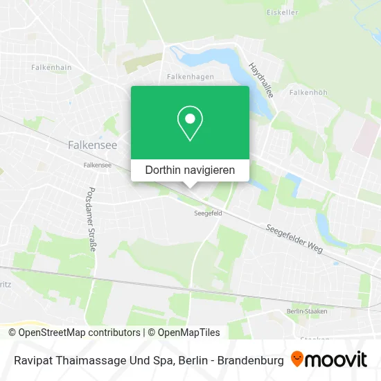 Ravipat Thaimassage Und Spa Karte