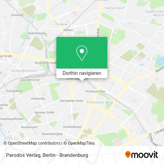 Parodos Verlag Karte