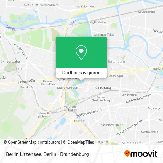 Berlin Litzensee Karte