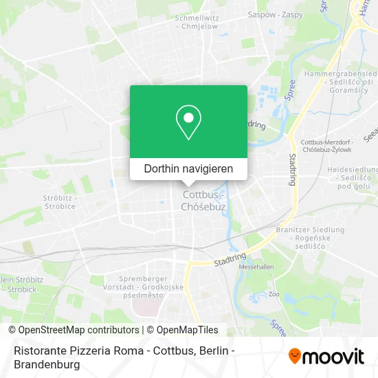 Ristorante Pizzeria Roma - Cottbus Karte