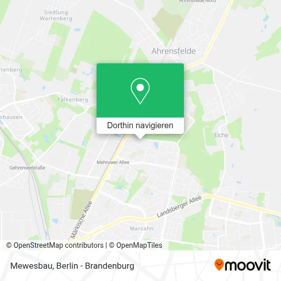 Mewesbau Karte