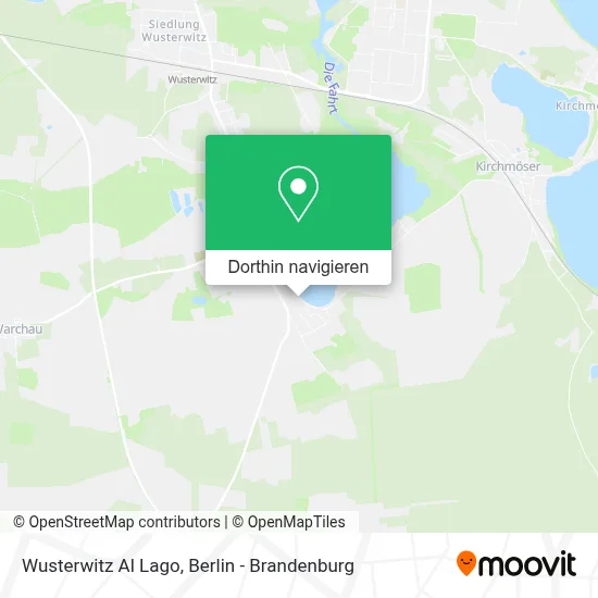 Wusterwitz Al Lago Karte