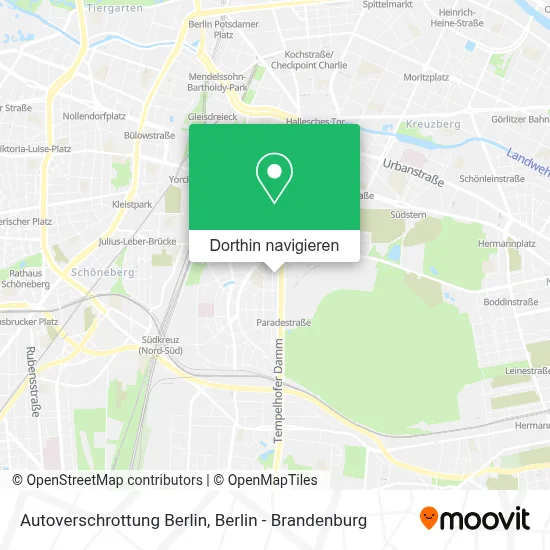 Autoverschrottung Berlin Karte