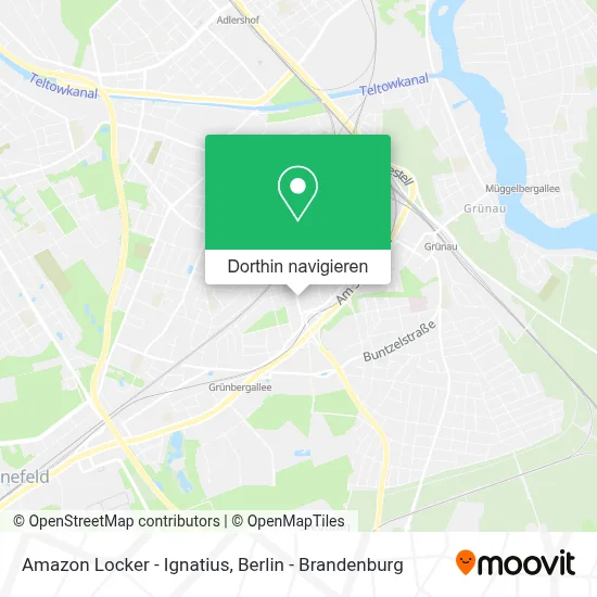Amazon Locker - Ignatius Karte