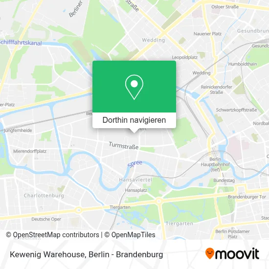 Kewenig Warehouse Karte