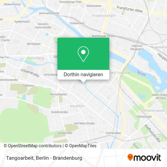 Tangoarbeit Karte