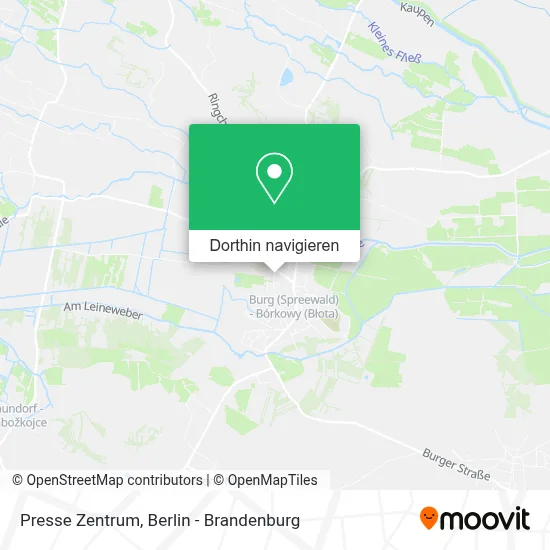 Presse Zentrum Karte