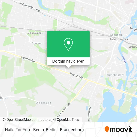 Nails For You - Berlin Karte
