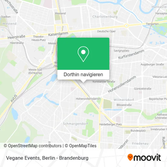 Vegane Events Karte