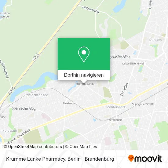 Krumme Lanke Pharmacy Karte