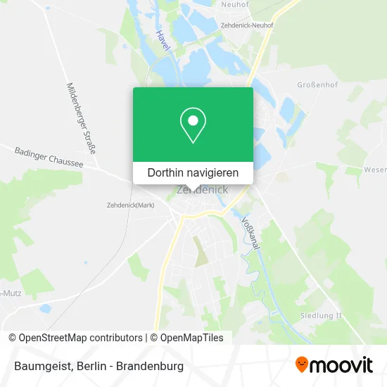 Baumgeist Karte