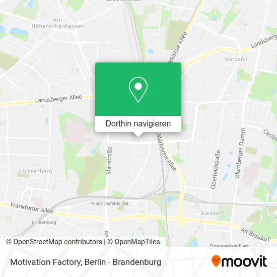 Motivation Factory Karte