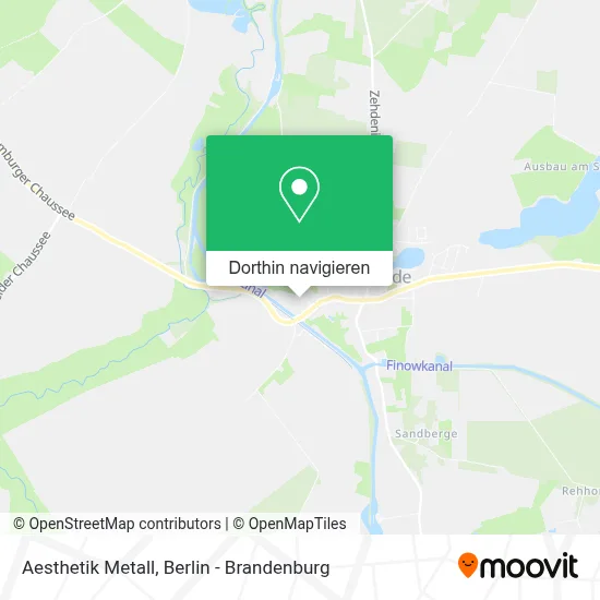 Aesthetik Metall Karte