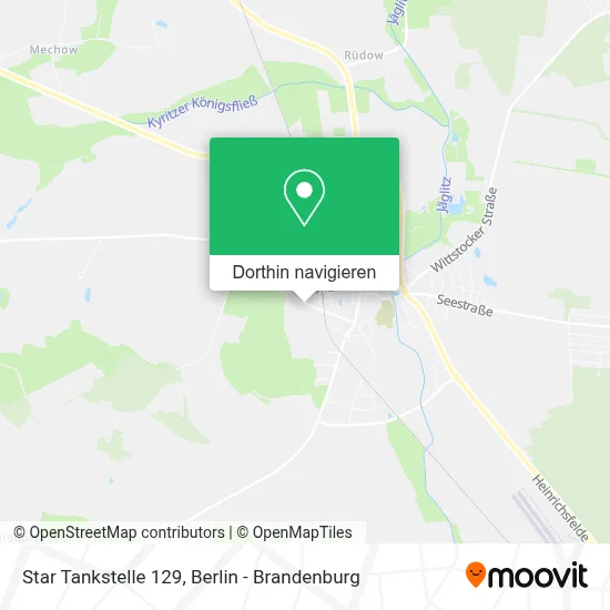 Star Tankstelle 129 Karte