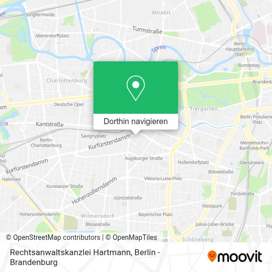 Rechtsanwaltskanzlei Hartmann Karte