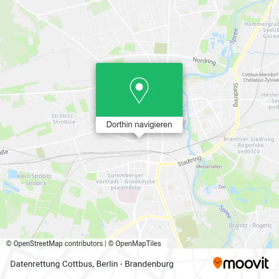 Datenrettung Cottbus Karte