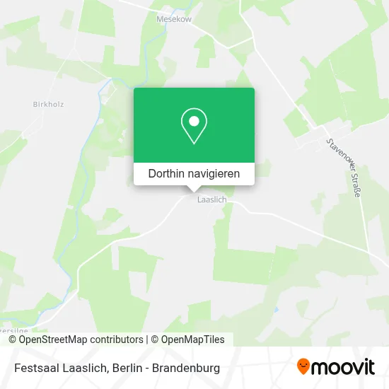 Festsaal Laaslich Karte