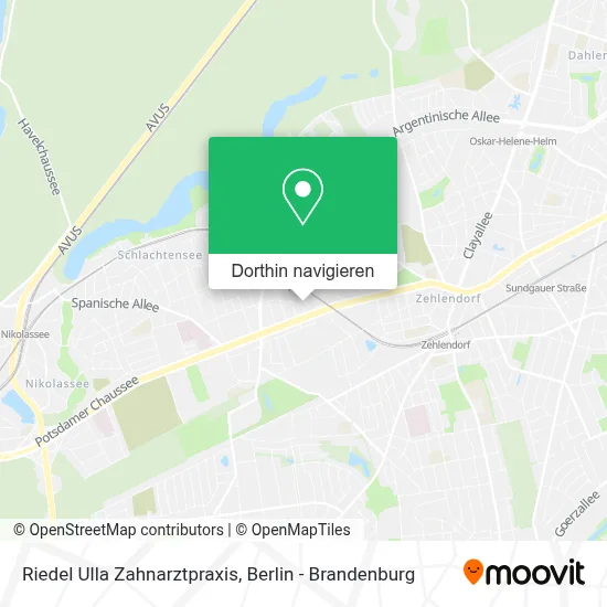 Riedel Ulla Zahnarztpraxis Karte