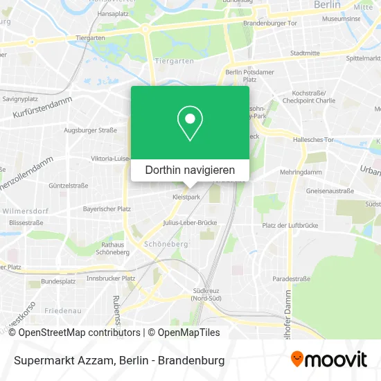 Supermarkt Azzam Karte