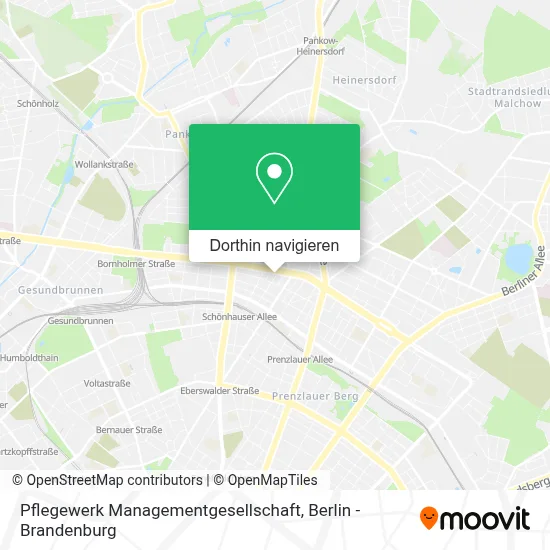 Pflegewerk Managementgesellschaft Karte