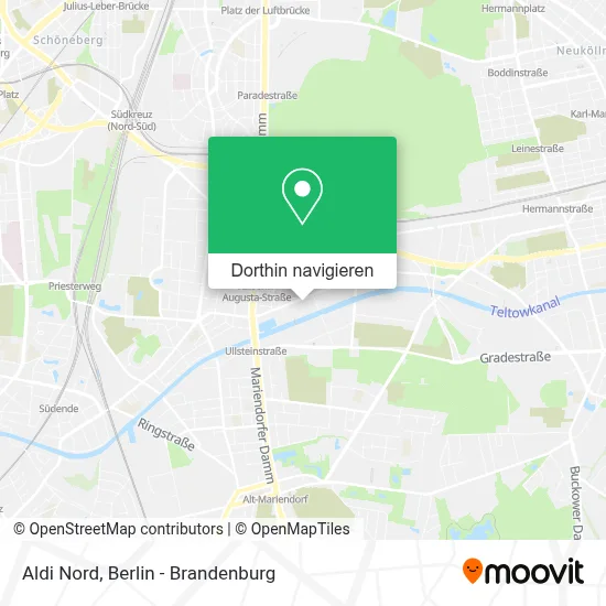 Aldi Nord Karte