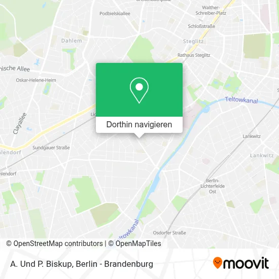 A. Und P. Biskup Karte