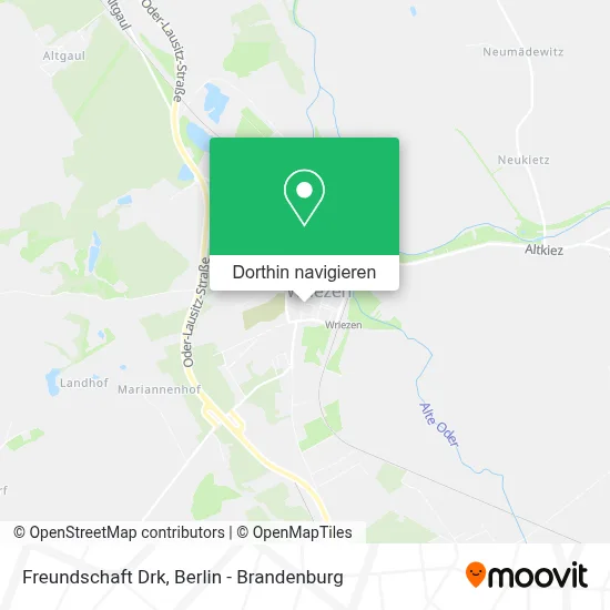 Freundschaft Drk Karte