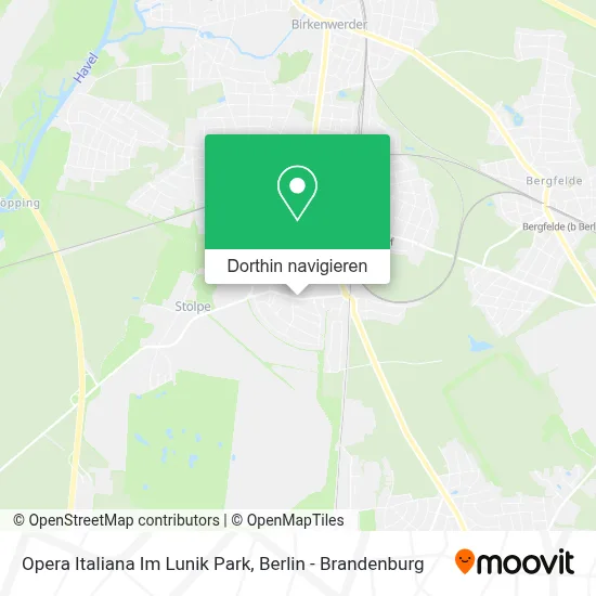 Opera Italiana Im Lunik Park Karte
