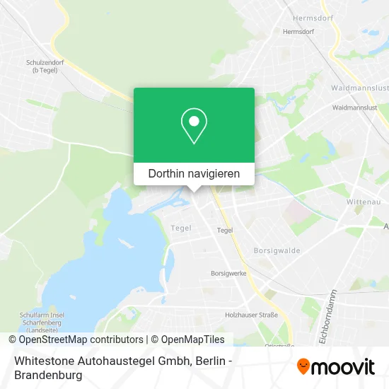 Whitestone Autohaustegel Gmbh Karte