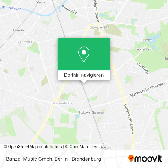 Banzai Music Gmbh Karte