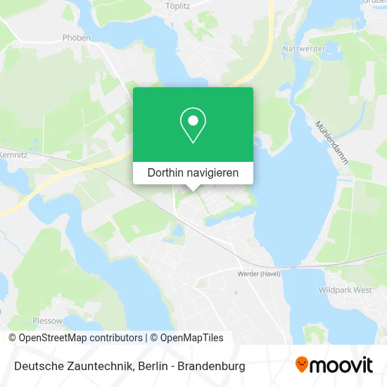 Deutsche Zauntechnik Karte