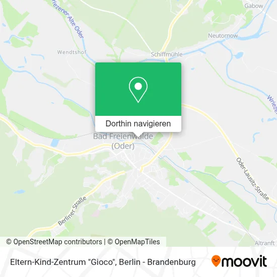Eltern-Kind-Zentrum "Gioco" Karte