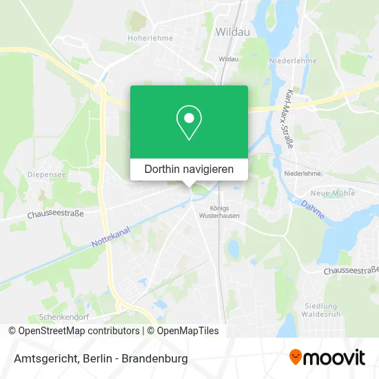 Amtsgericht Karte
