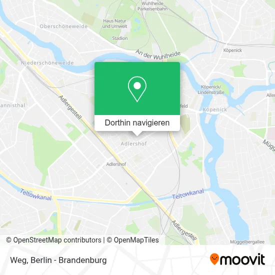 Weg Karte