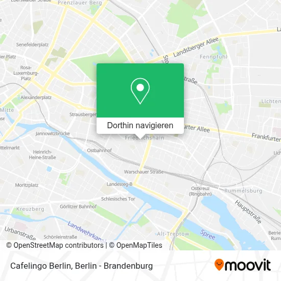 Cafelingo Berlin Karte