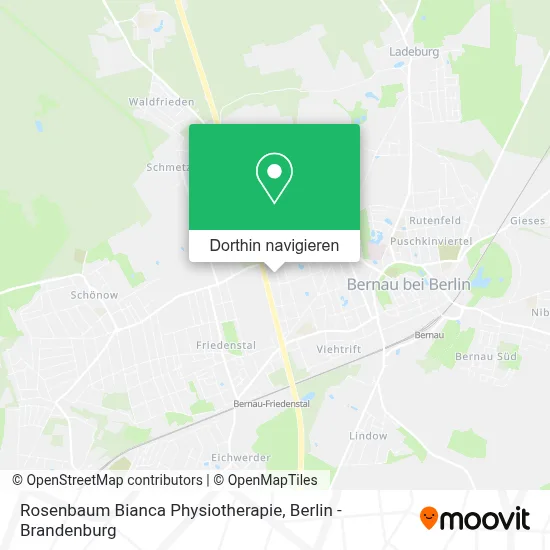Rosenbaum Bianca Physiotherapie Karte