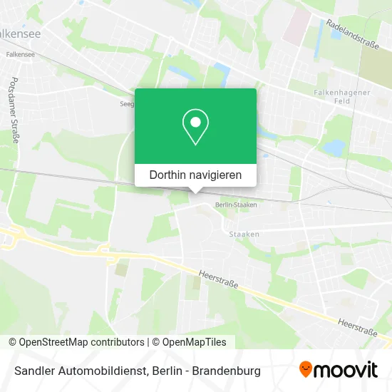 Sandler Automobildienst Karte