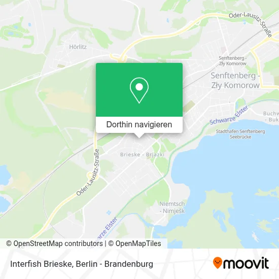 Interfish Brieske Karte