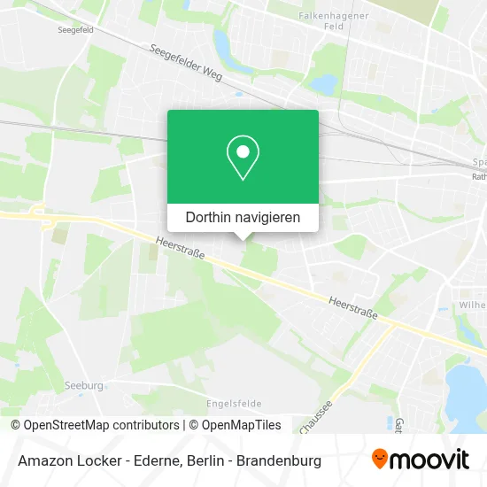 Amazon Locker - Ederne Karte