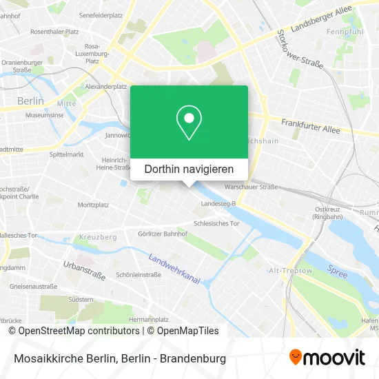 Mosaikkirche Berlin Karte