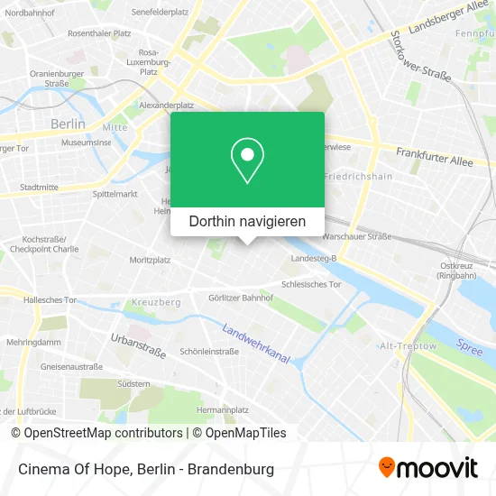Cinema Of Hope Karte