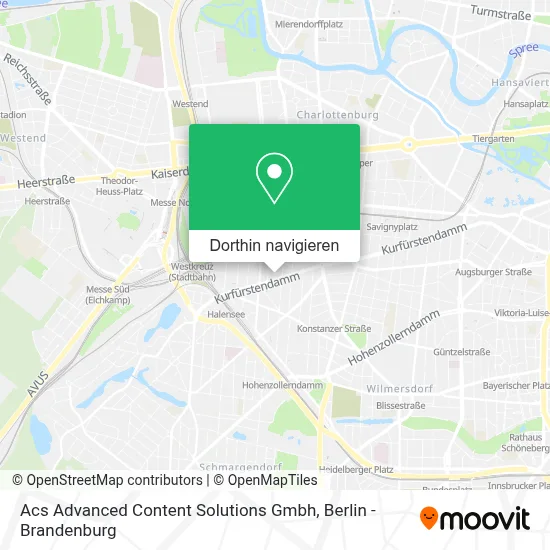 Acs Advanced Content Solutions Gmbh Karte