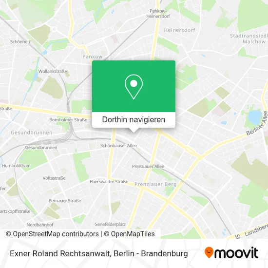 Exner Roland Rechtsanwalt Karte