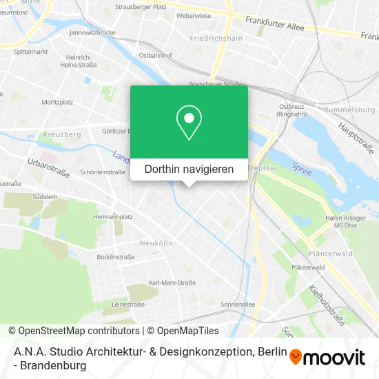 A.N.A. Studio Architektur- & Designkonzeption Karte